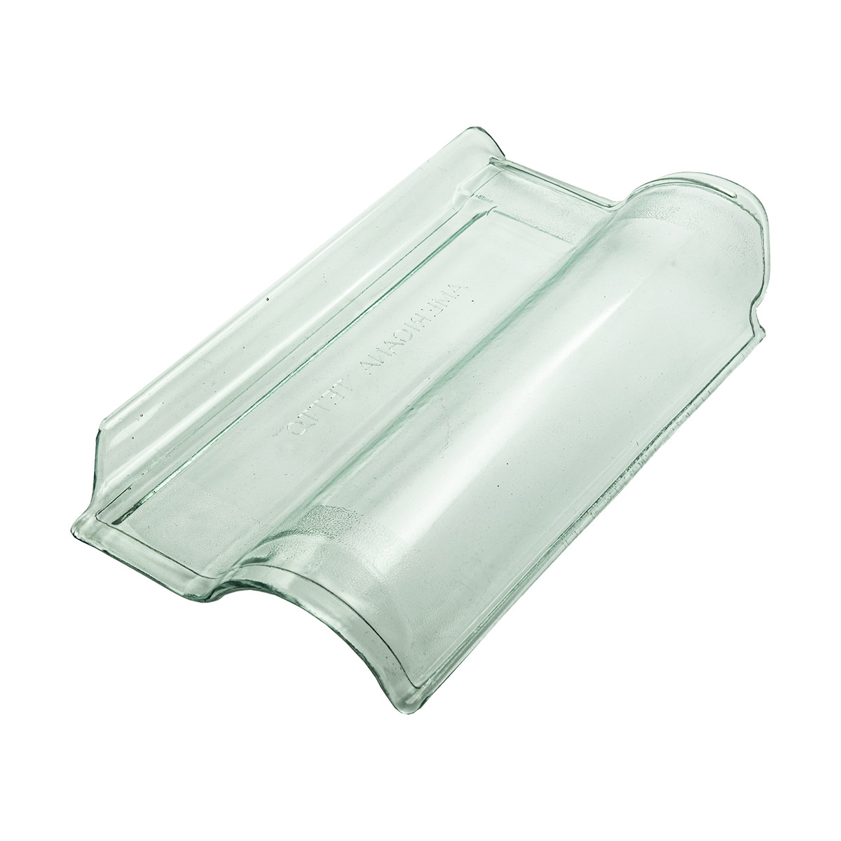 Telha de Vidro Lisa Americana Tetto - Kit com 04 unidades