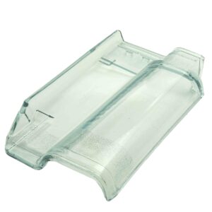 Telha de Vidro Lisa Romana Reta - Kit com 06 unidades